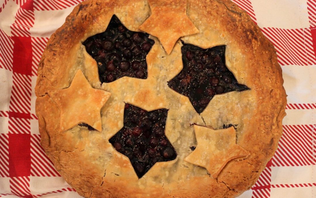 Simply the Best Blueberry Pie