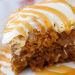 Easy Dessert Recipe: Pumpkin Caramel Poke Cake Fall Recipe