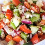 Easy Appetizer recipe, greek side salad