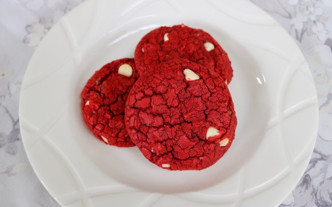 Red Velvet Cake Box Cookies